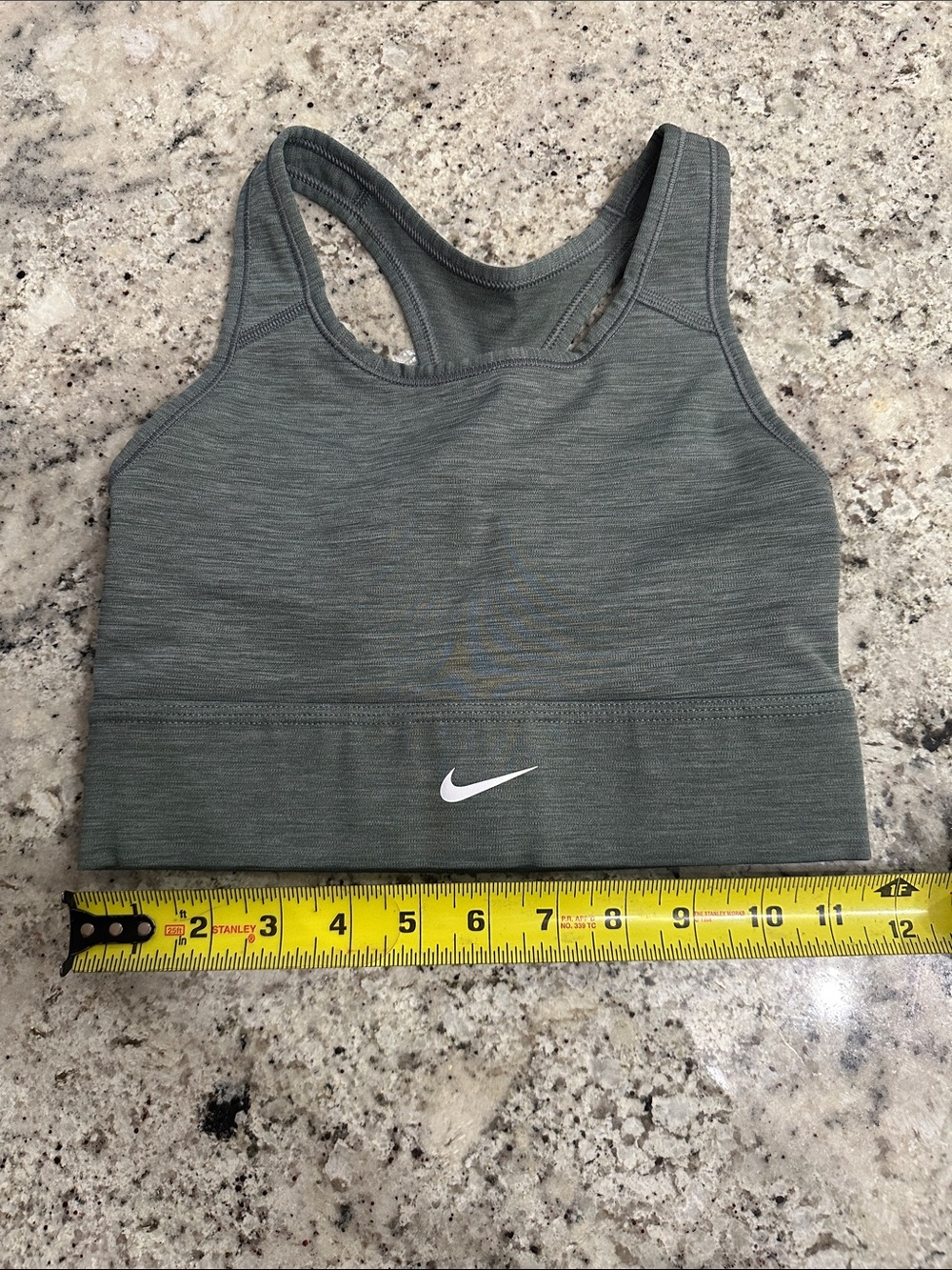 Nike Gray Racerback Sports Bra
